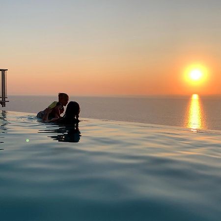 Kathisma Bay Villas - Luxury Villas- Villa Oceanos Каламици Экстерьер фото
