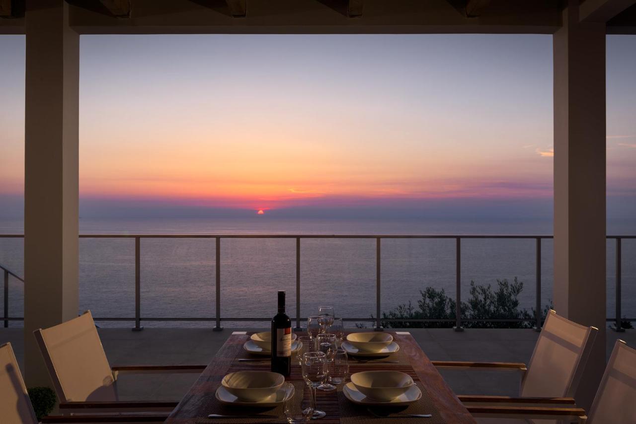 Kathisma Bay Villas - Luxury Villas- Villa Oceanos Каламици Экстерьер фото